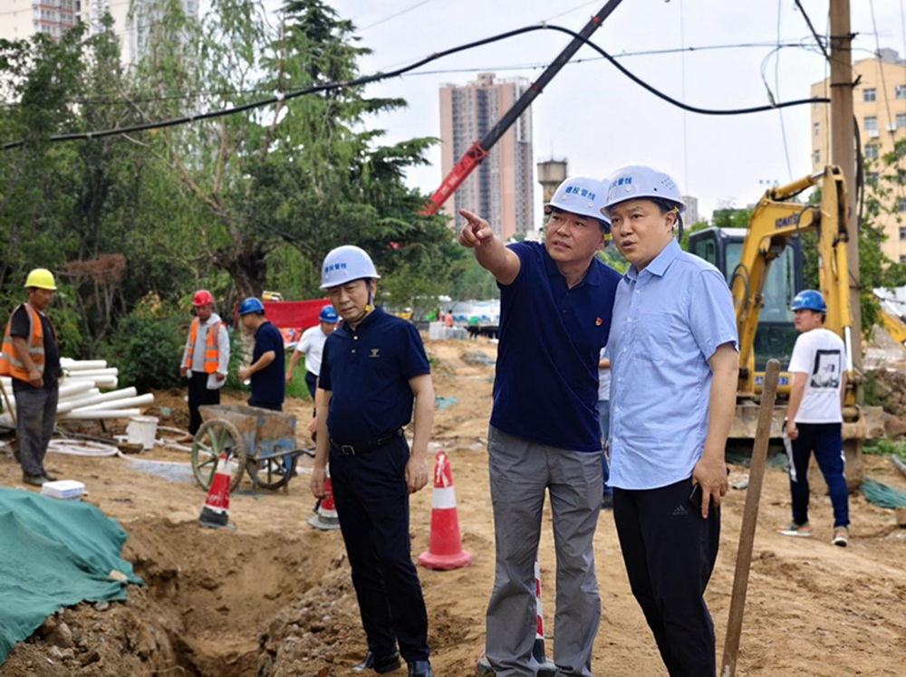 万象城官方网站-万象城wanxiangcheng（中国）,副总经理张岩到郑州建投通讯管线有限公司开展安全生产检查