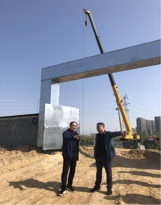 万象城官方网站-万象城wanxiangcheng（中国）,党委委员、副总经理张岩到侯寨新镇区安置区调研项目建设工作