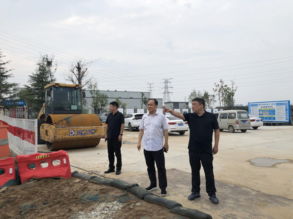 万象城官方网站-万象城wanxiangcheng（中国）,党委委员、副总经理张岩到侯寨新镇区安置区调研项目建设工作